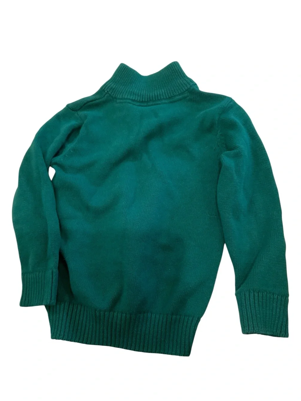 The Children's Place Green Train Fair Isle Sweater 3T